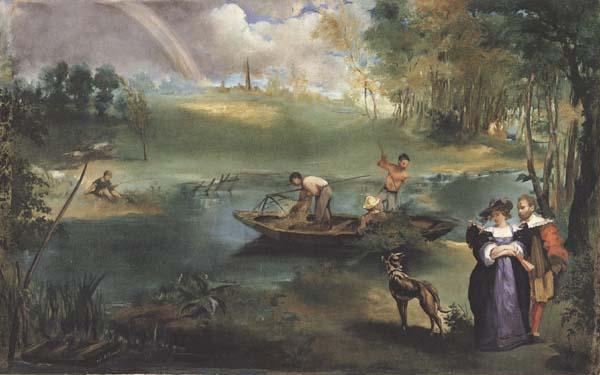 Edouard Manet La Peche (mk40) oil painting image